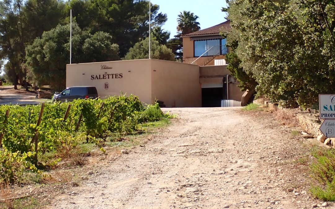 Bandol vine fra Château Salettes.